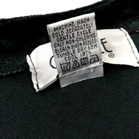 Vintage Velvet 90s Top - Picture 12 of 13